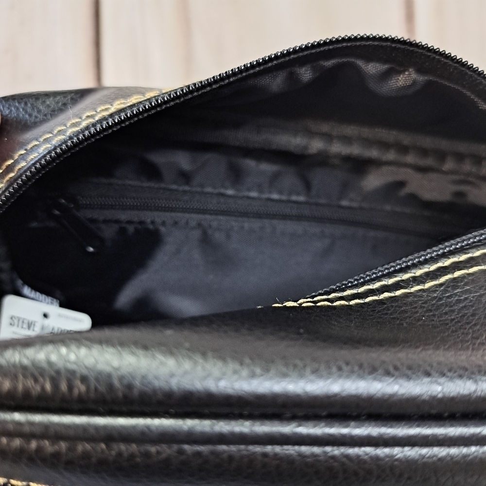 Steve Madden Black Travel Toiletry Bag - Picture 10 of 10